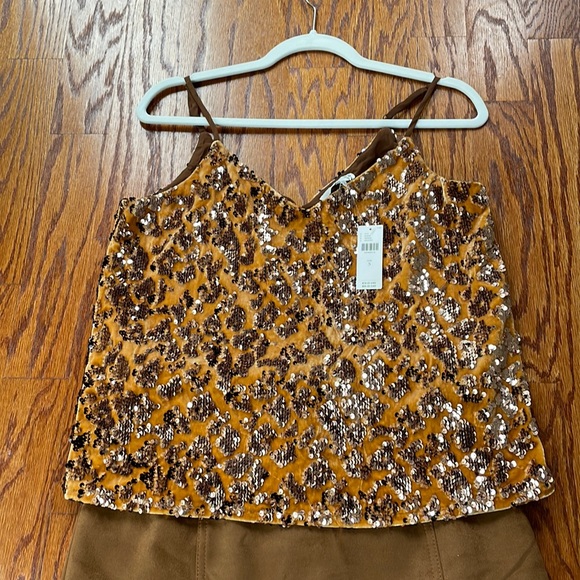 Sequin Anthropologie Top, NWT - Picture 2 of 6